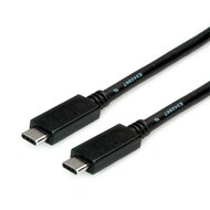 ROLINE Kábel USB 3.2 Gen2 PD (Power Delivery) 20V5A C-C, M/M 1m 11.02.9053-10