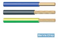 H07V-U 1,5 mm 100 méter M-CU zöld-sárga kábel