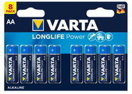 VARTA 8db LR06 LongLife Power AA Ceruza elem