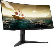 Lenovo 34" G34w-10 - VA ívelt panel, 3440x1440 21:9 144Hz 6ms, 350cd, 3000:1, HDMI, DP