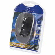 ESPERANZA TITANUM TM105K SNAPPER - Wireless Optical Mouse 6D 2.4 GHz 1600 DPI Black