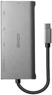 LINDY Dokkoló állomás USB-C, Multi-Port, töltési lehetőséggel