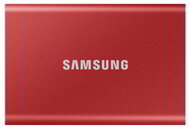 Samsung 500GB T7 külső SSD USB3.2 Type-A/C piros - MU-PC500R/WW