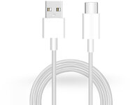 USB - USB Type-C gyári adat- és töltőkábel 100 cm-es vezetékkel - white (ECO csomagolás)