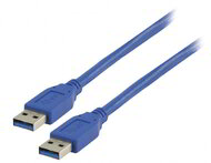 Valueline 2m USB3.0-A-A apa/apa kábel, kék