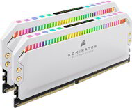 Corsair 16GB 3200MHz DDR4 DOMINATOR PLATINUM RGB Kit 2x8GB CL16 1.35V White - CMT16GX4M2C3200C16W