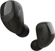 Trust Füllhallgató Vezeték nélküli - Nika Compact Bluetooth (fekete; BT5.0; vezérlőgombok; akku; mikrofon)
