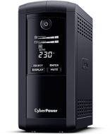 CYBERPOWER UPS VP1000ELCD (3xIEC 320) 1000VA 550W 230V szünetmentes tápegység + USB LINE-INTERACTIVE
