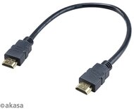 Akasa HDMI 4K kábel - AK-CBHD25-30BK - 30 cm
