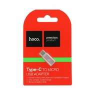 HOCO adapter Micro and Type C rose gold