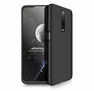 Xiaomi Poco X2 hátlap - GKK 360 Full Protection 3in1 - fekete