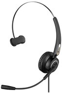 Sandberg Fejhallgató - USB Office Headset Pro Mono (USB; mikrofon; hangerő szabályzó; 2,1m kábel; fekete)