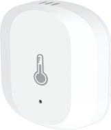 Woox Smart Zigbee Páratartalom- és Hőmérséklet-érzékelő - R7048 (1xCR2032, Zigbee 3.0, beltéri)