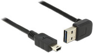 Delock Kábel EASY-USB 2.0-s A típusú csatlakozódugó, ívelt felfelé / lefelé > USB 2.0-s Mini-B-típus