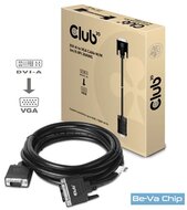 CLUB3D DVI-A - D-SUB 3m kábel