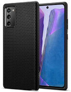 Samsung N980F Galaxy Note 20 ütésálló hátlap - Spigen Liquid Air - fekete