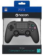 Nacon Compact vezetékes PS4 fekete kontroller