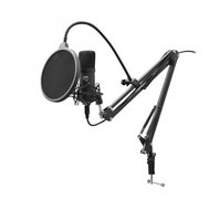 White Shark DSM-01 ZONIS karos stúdió mikrofon, pop filterrel