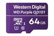 Western Digital 64GB Purple QD101 Class 10 UHS-1 microSDXC memóriakártya