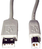VALUE Kábel USB2.0 A-B 3m fehér