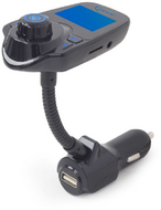 Gembird 3-in-1 Bluetooth autós kihangosító FM-rádió transmitterrel és USB töltővel (5V/2.1A) BONTOTT KIPRÓBÁLT