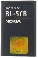 Nokia BL-5CB (Nokia 1616) 800mAh Li-ion akku, gyári, csomagolás nélkül