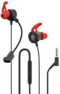 Genesis Oxygen 200 Gamer mikrofonos fülhallgató, fekete-piros