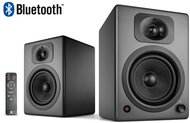 WaveMaster Hangszóró 2.0 - TWO NEO Gray (60W RMS, Bluetooth, 3,5mm jack, RCA, Toslink, USB-Audio, Távírányító, Szürke)