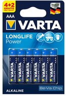 Varta Helps Longlife Power AAA (LR03) mikro ceruza elem 4+2db/bliszter