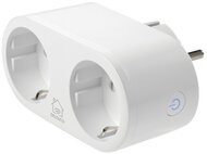 DELTACO SMART HOME SH-P02 beltéri kettes konnektor, 10A, WIFI