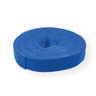 VALUE Kábelkötegelő szalag, kék, 25m x 1 cm
