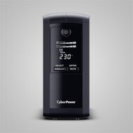 CYBERPOWER UPS VP1000ELCD-FR (3xIEC 320) 1000VA 550W 230V szünetmentes tápegység + USB LINE-INTERACTIVE