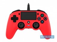 Nacon PS4 piros vezetékes kontroller