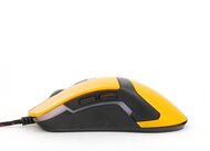 OMEGA Egér VARR Gaming, OM-270 1200-1600-2400-3200DPI, sárga