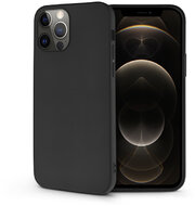 Apple iPhone 12 Pro Max szilikon hátlap - Soft - fekete