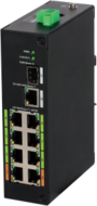 Dahua Menedzselhető PoE switch - LR2110-8ET-120 (8x 100Mbps; 8 port Poe; 2x SFP, 120W)