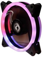 CHIEFTEC Ventilátor AF-12-RGB 12cm, Fekete RGB LED