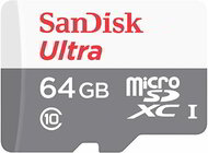 SanDisk 64GB Ultra microSDXC 100MB/s Class 10 UHS-I - SDSQUNR-064G-GN3MN