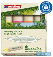 Edding 24 Ecoline 4db-os vegyes színű szövegkiemelő