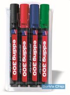Edding 300 4db-os vegyes színű permanent marker készlet