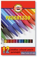 Koh-I-Noor Progresso 8756 12db-os színes ceruza