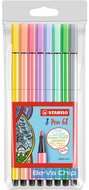 Stabilo Pen 68 pasztell 8db-os vegyes színű filctoll készlet