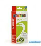 Stabilo Greencolors 12db-os vegyes színű színes ceruza