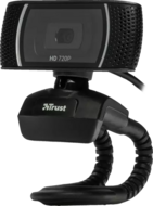 Trust Trino HD mikrofonos fekete webkamera