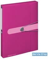 Herlitz Easy A4 PP pink füzetbox