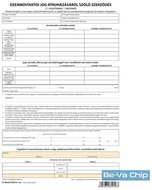 A.REND.4/2012 A4 4lapos Üzembentartói jog átruházásáról szóló szerződés