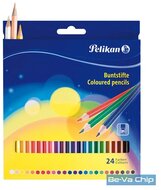 Pelikan lakkozott 24db-os vegyes színű színes ceruza