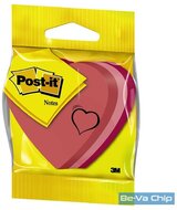 Post-it 2007-H szív alakú öntapadós jegyzettömb