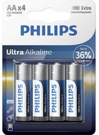 Philips LR6E4B/10 ELEM ULTRA ALKALI AA 4-BLISZTER