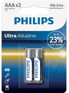 Philips LR03E2B/10 ELEM ULTRA ALKALI AAA 2-BLISZTER